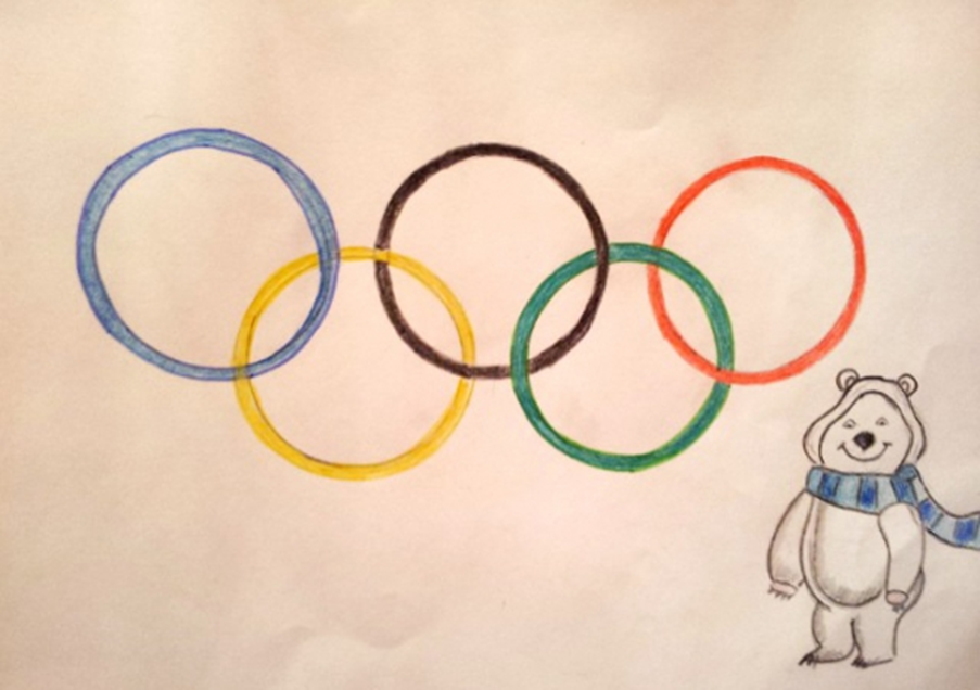 Олимпийские игры рисунок легко. Рисунок на тему спорт. Рисунок на тему Олимпийские игры. Рисунок по олимпийским играм.